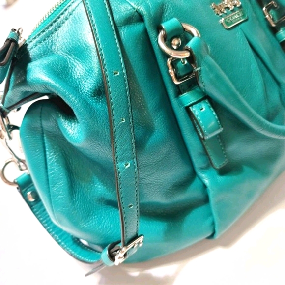 COACH Madison Juliette Satchel Handbag in Jade - Picture 3 of 8